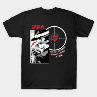 Tenkuu Shinpan ''SNIPERMASK'' V2 Manga Anime T-Shirt